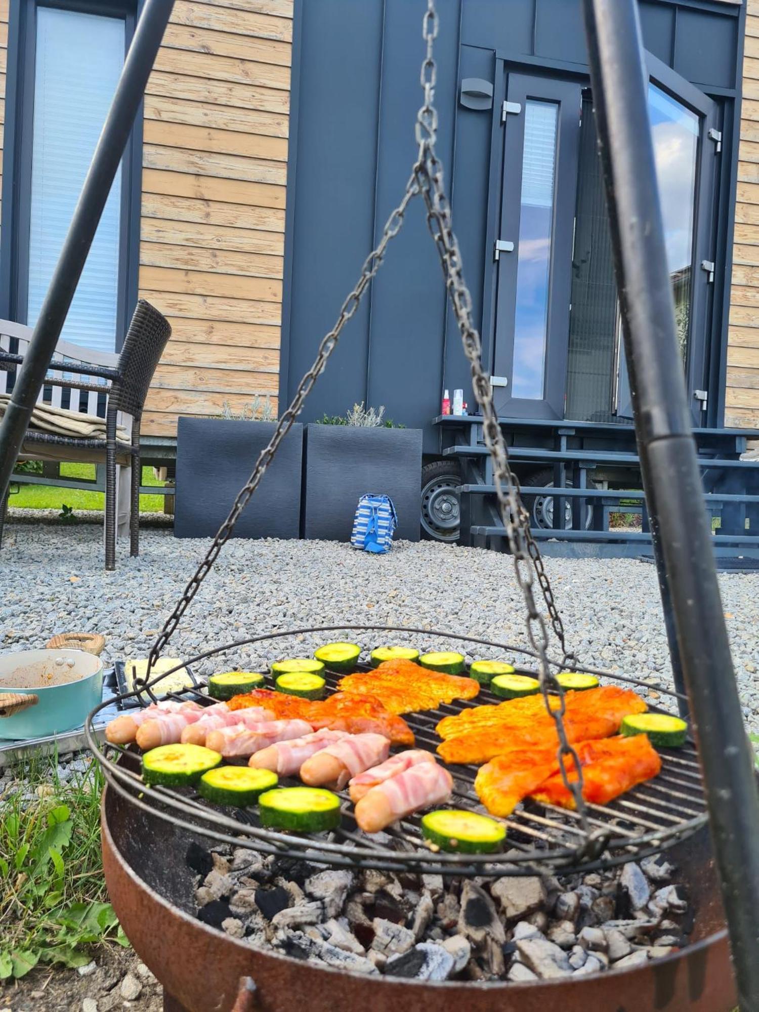 Ferienwohnung Tinyhouse -Reset Im Vilstal -Zurueck Zum Ursprung Aldersbach Exterior foto