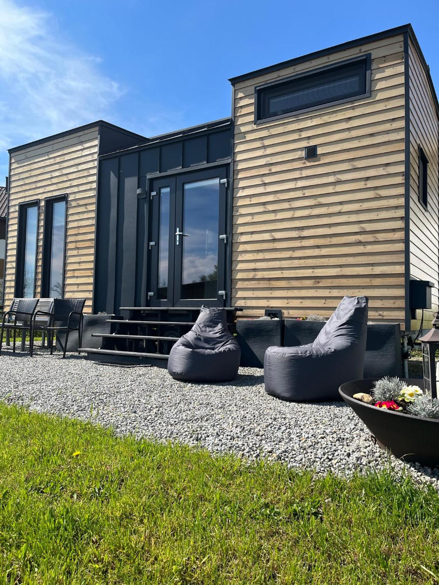 Ferienwohnung Tinyhouse -Reset Im Vilstal -Zurueck Zum Ursprung Aldersbach Exterior foto